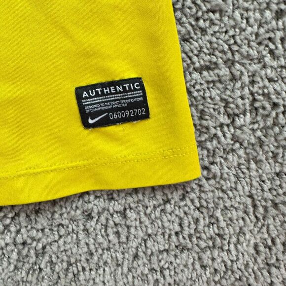 Club America Aguilas Jersey Mens Medium Yellow Black Soccer Futbol Read - Picture 4 of 16